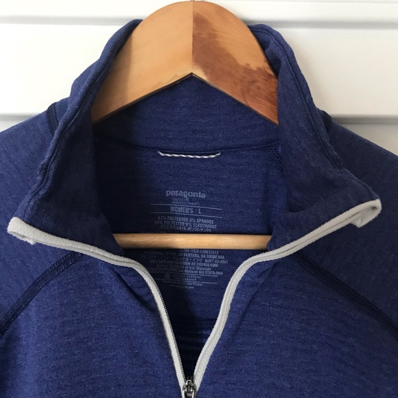 Patagonia Capilene Quarter Zip Lightweight Base Layer Pullover Jacket - Picture 3 of 13